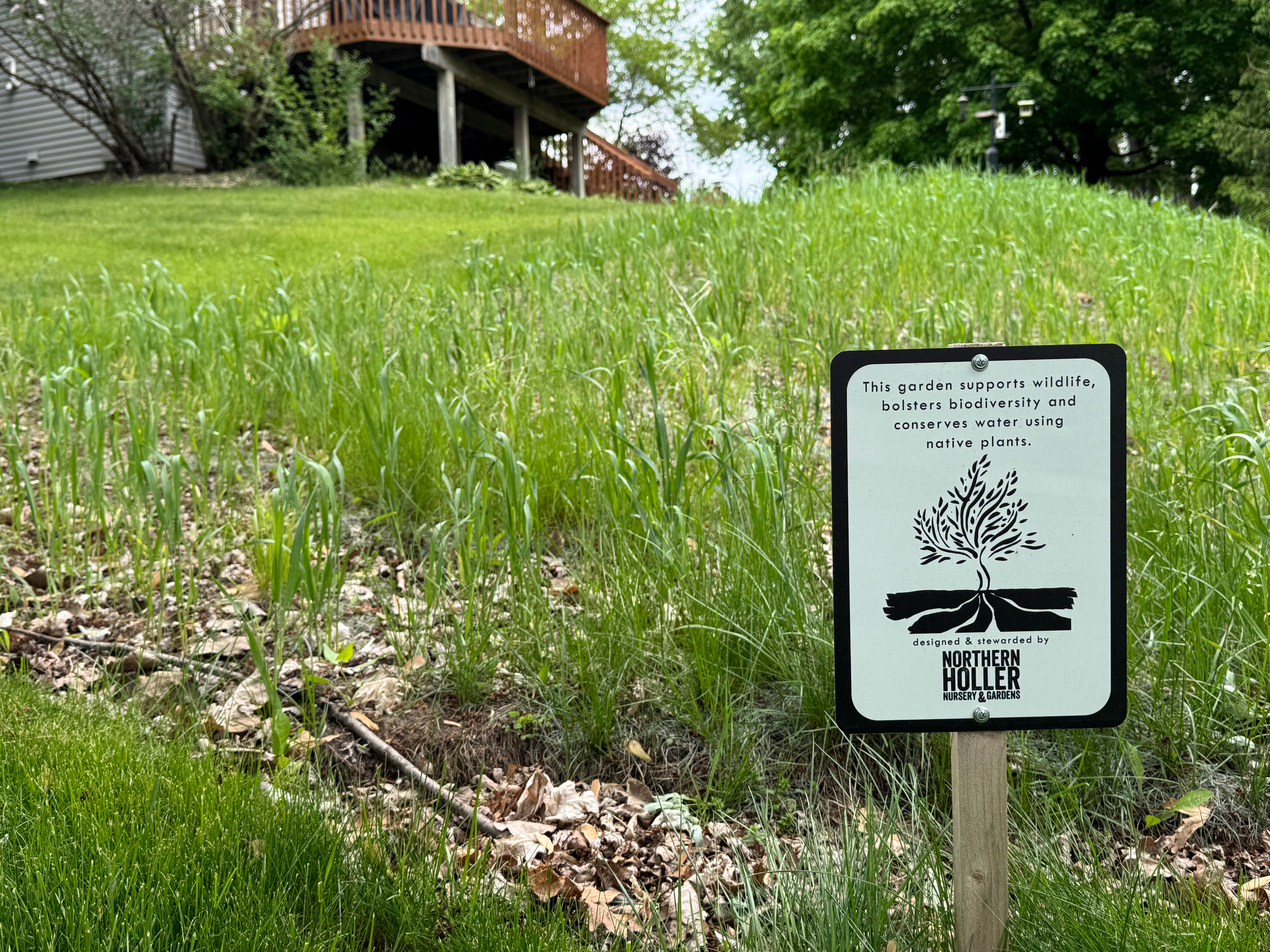 Native Garden Sign