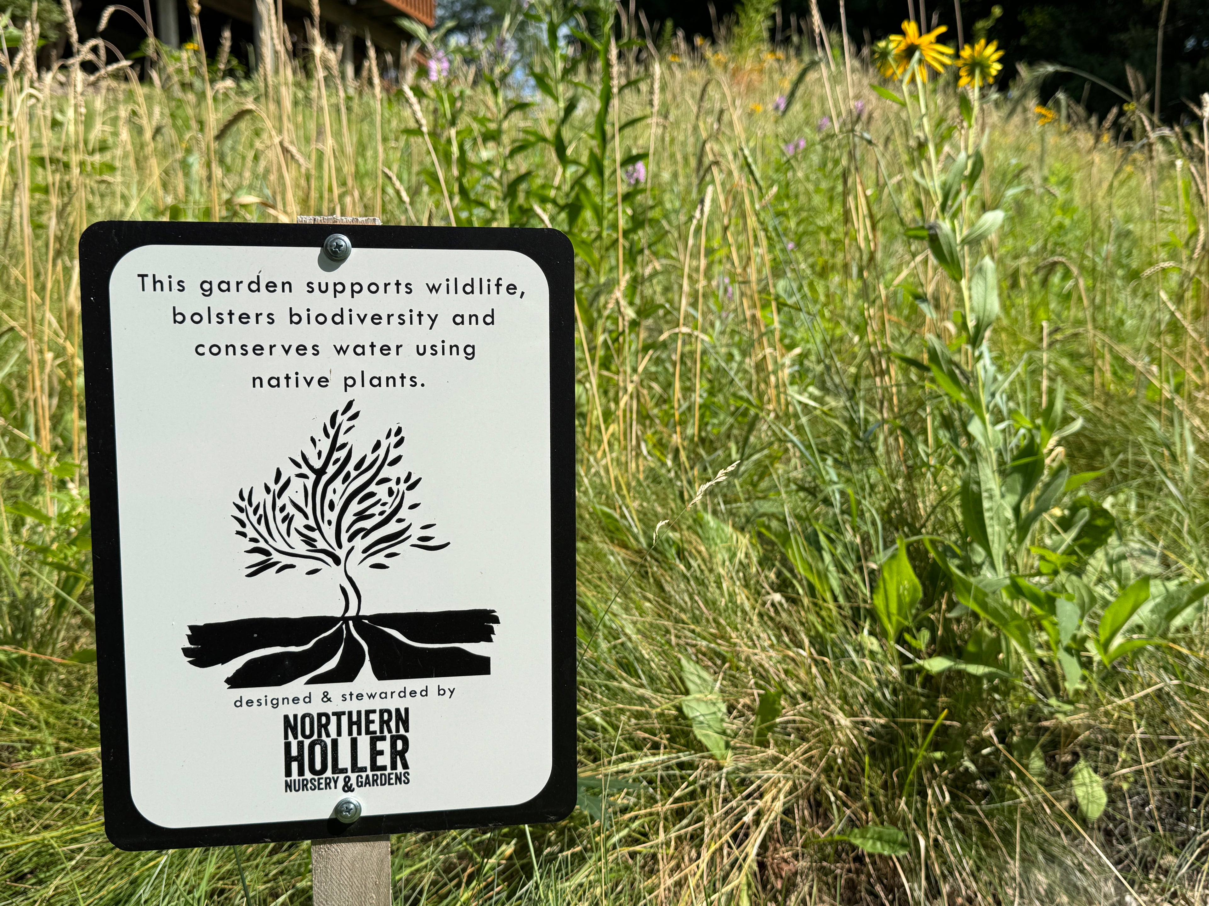 Native Garden Sign