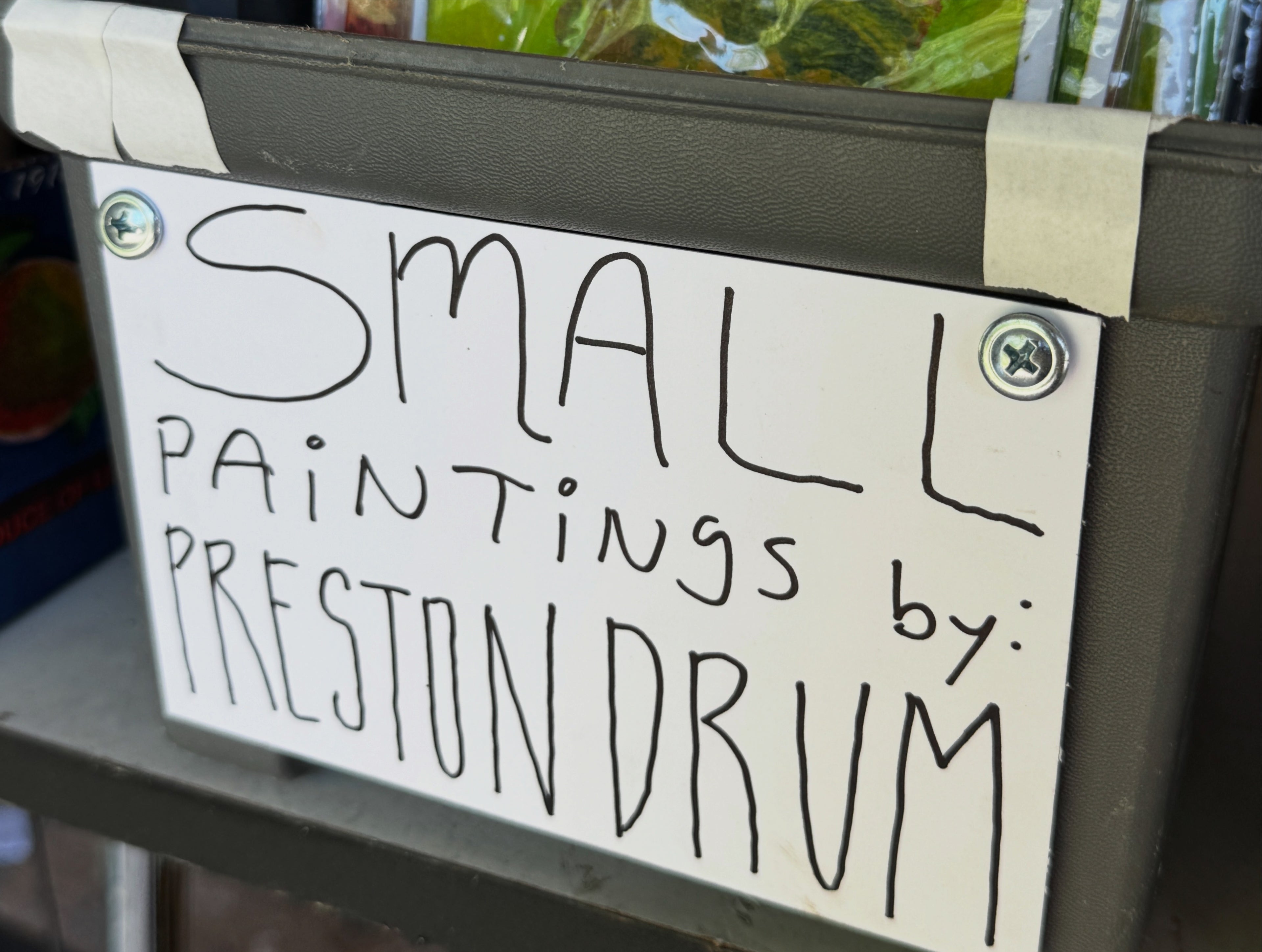 Small Painting by Preston Drum