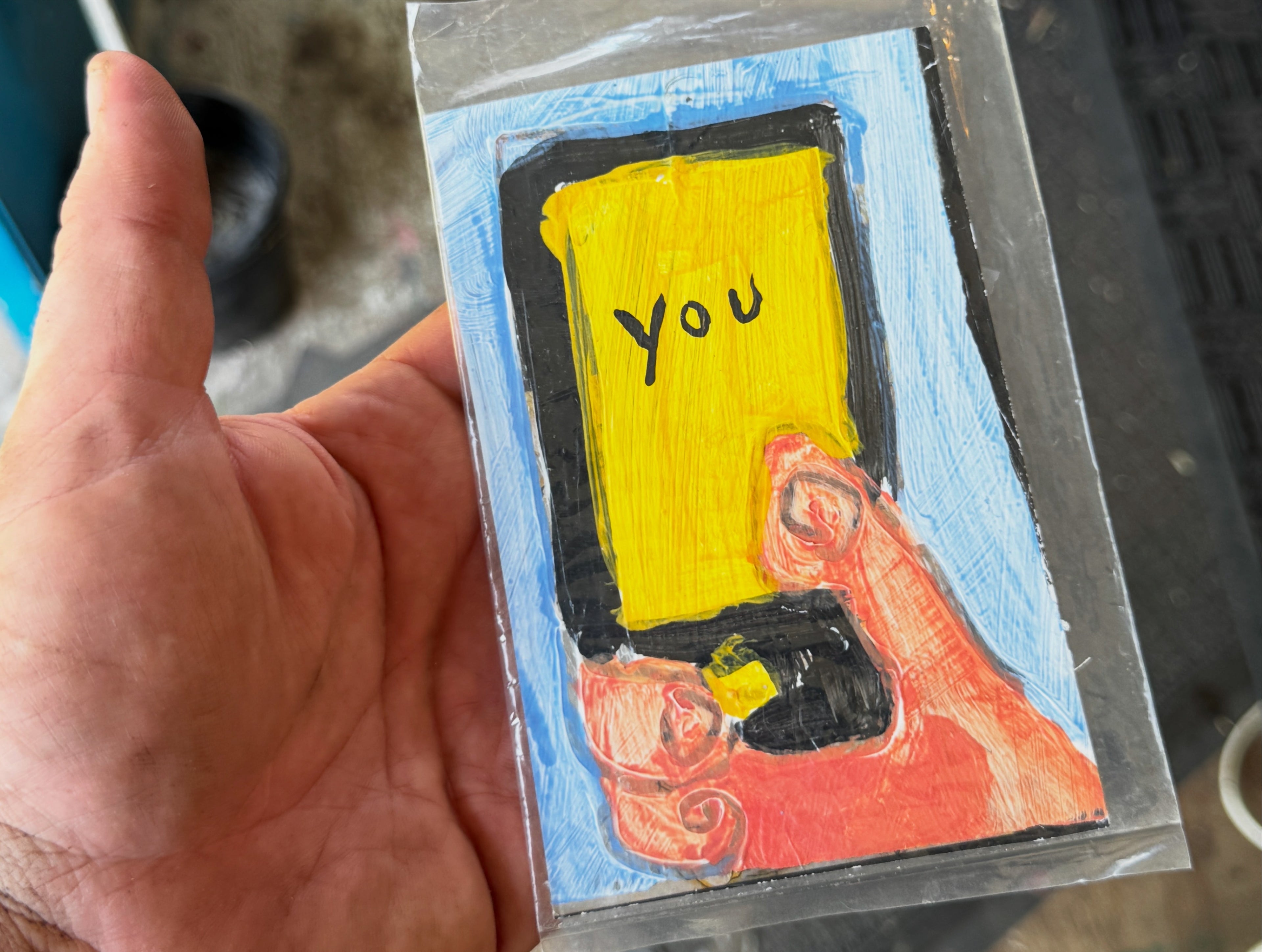 Small Painting by Preston Drum