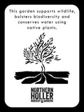 Native Garden Sign